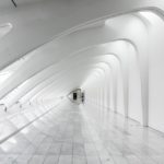 Modern Architectural Hallway in Building